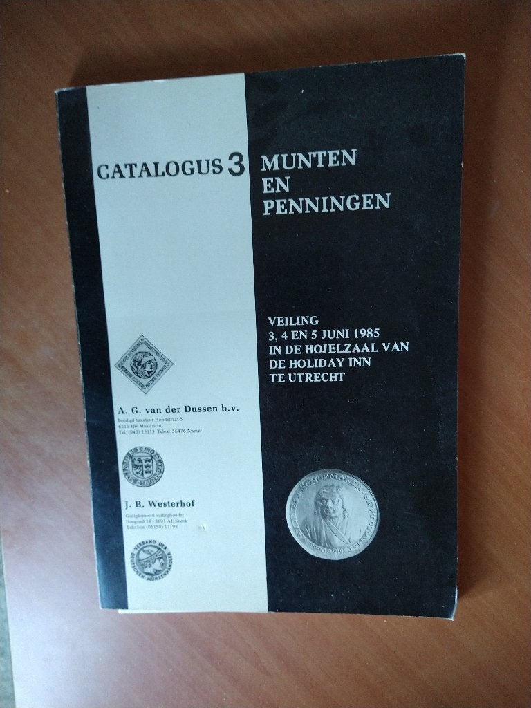 Catalogus Munten en penningen 1985 - Van der Dussen, Ophalen of Verzenden, Gelezen