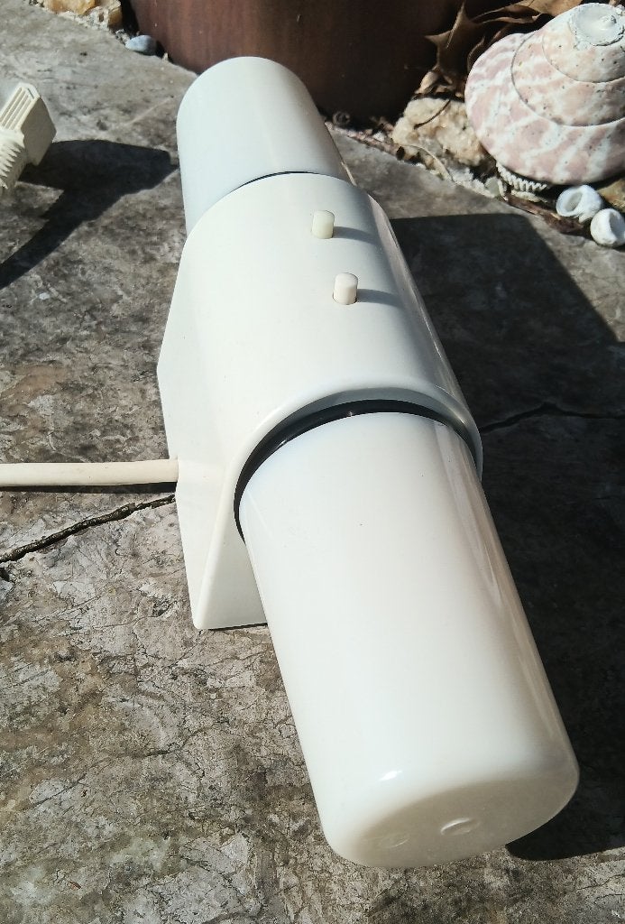 Vintage PHILIPS zwarte kamer lamp, bad-slaapkamer (L22), Huis en Inrichting, Lampen | Wandlampen, Ophalen of Verzenden, Gebruikt