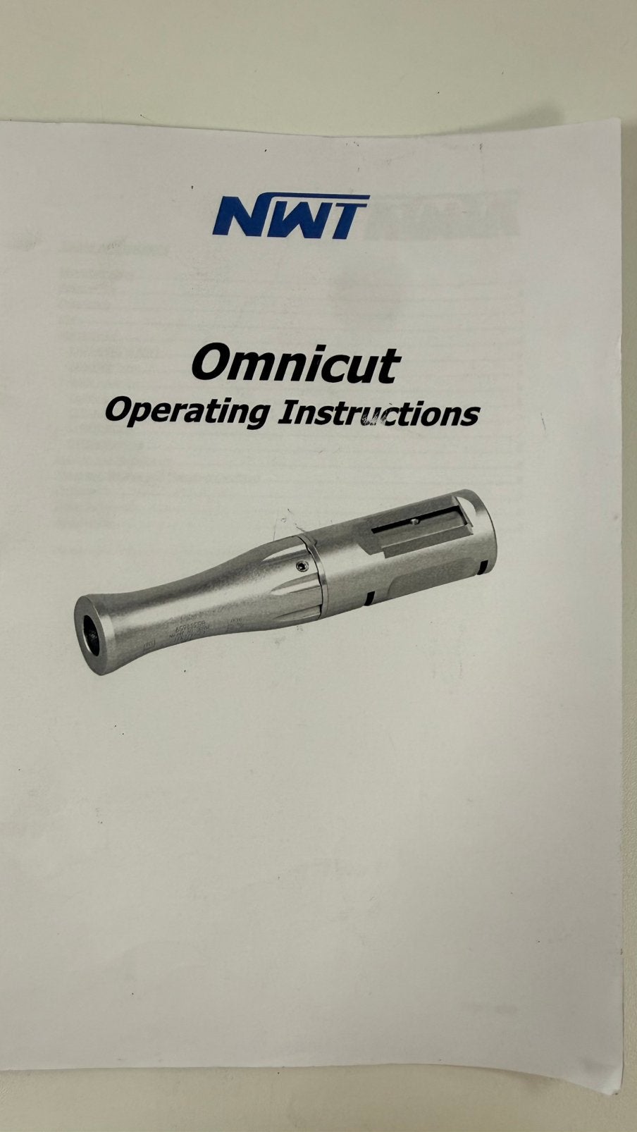 Omnicut gezocht, Witgoed en Apparatuur, Ophalen of Verzenden, Zo goed als nieuw, Hand- en Voetverzorging