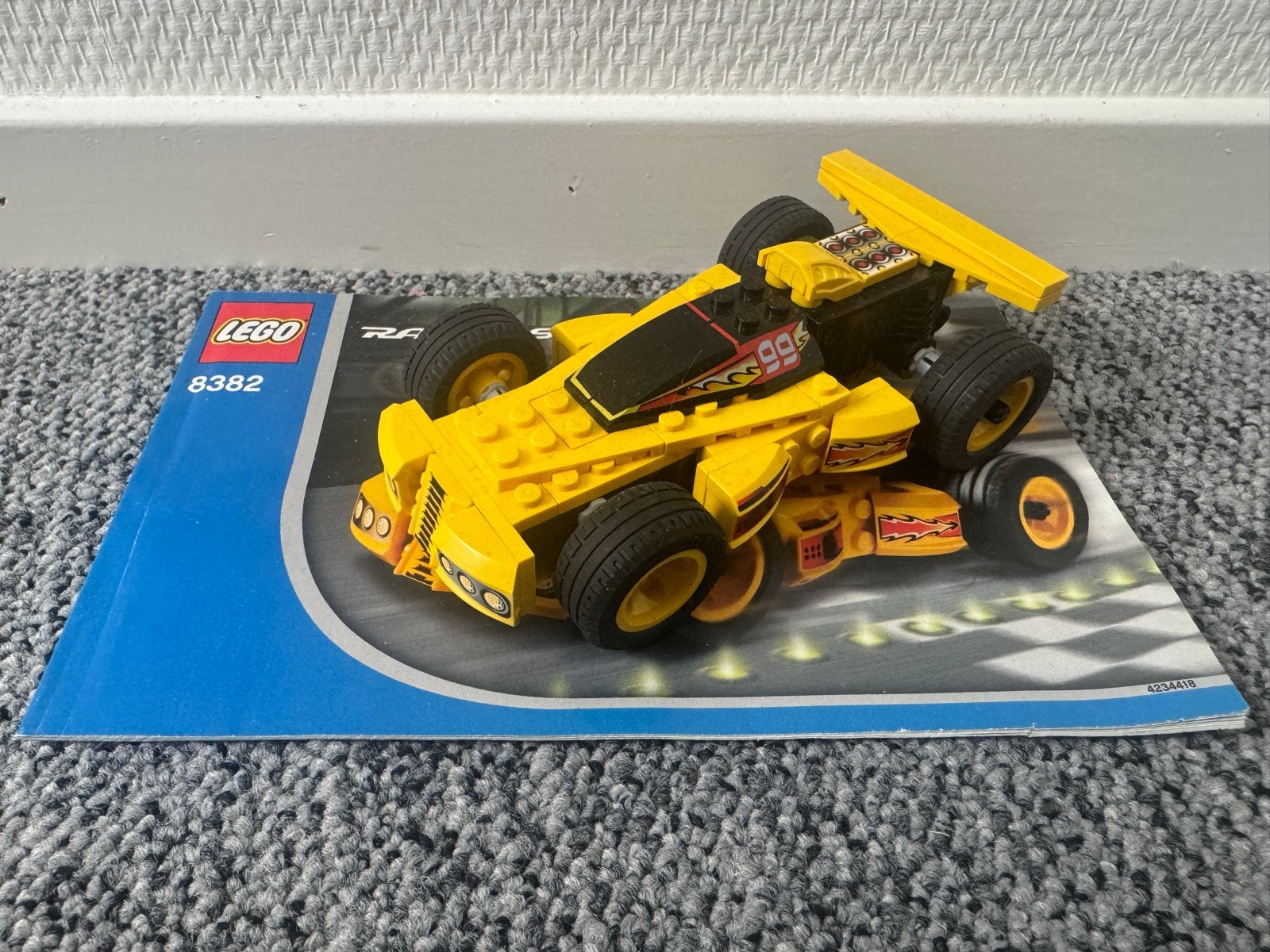 Lego Racers 8382 Hot Buster, Gebruikt, Lego, Compleet, Ophalen of Verzenden