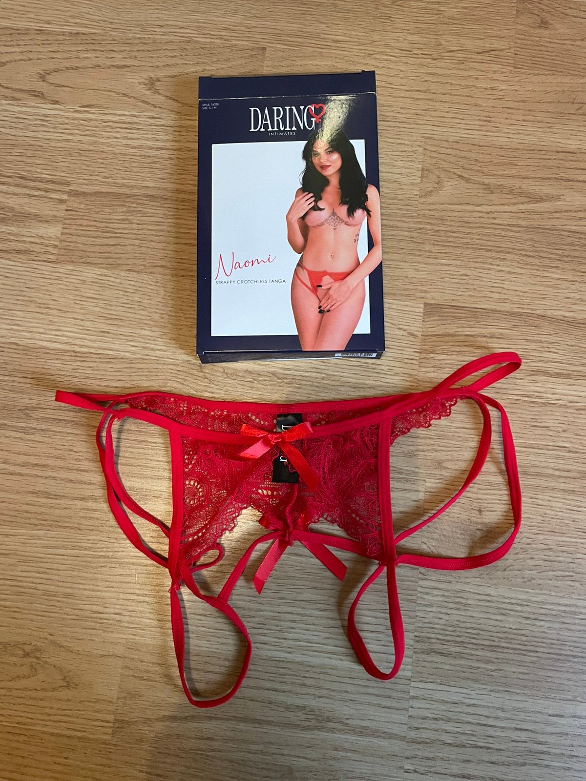 Daring lingerie, Ophalen of Verzenden, Rood, String