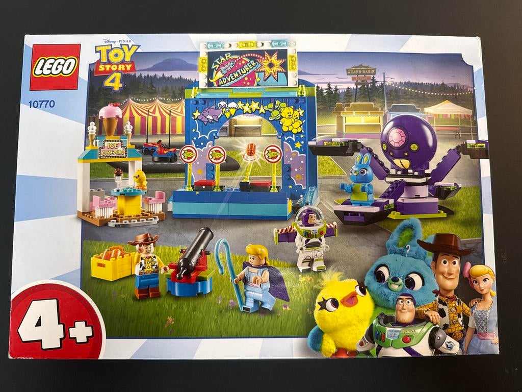 Nieuw LEGO Toy Story 4 10770 Carnavalplezier Buzz & Woody, Overige thema's, Lego, Ophalen of Verzenden, Zo goed als nieuw