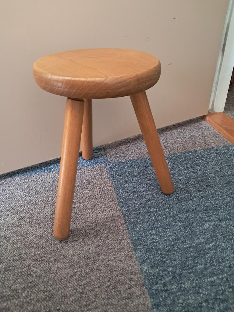 Houten melkkrukje, Huis en Inrichting, Ophalen, Gebruikt, Hout