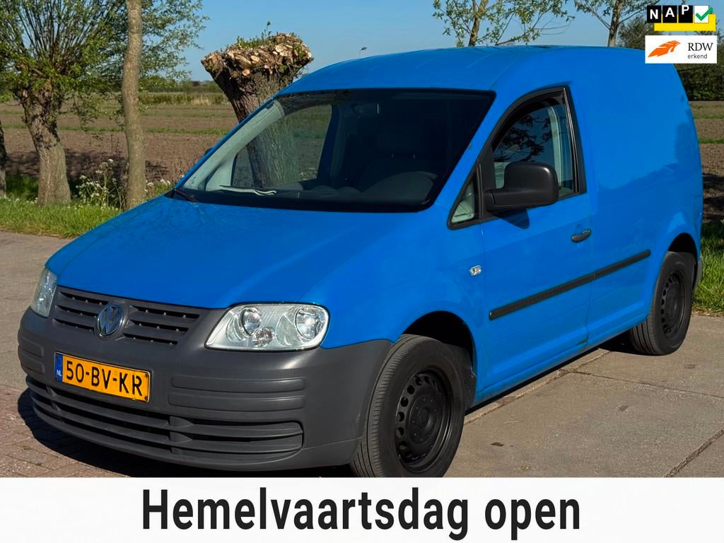 Volkswagen Caddy 2.0 SDI CAMERA|CARPLAY|PDC|TREKHAAK|RIJKLAA, Auto's, Voorwielaandrijving, Stof, Gebruikt, 680 kg