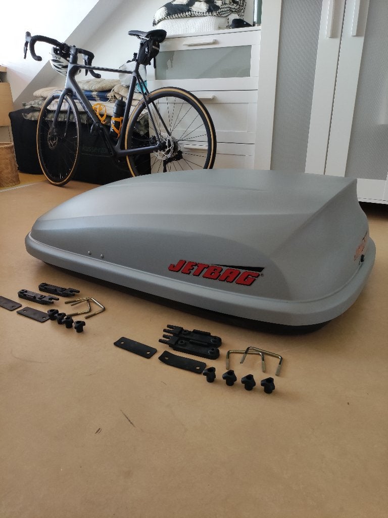 Jetbag dakkoffer met een inhoud van 320 liter, Ophalen, Gebruikt