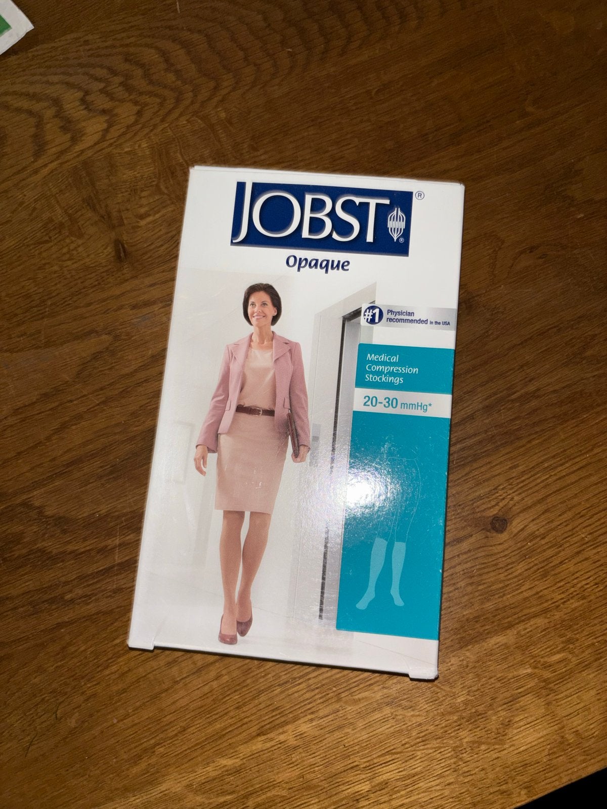 JOBST Steunkousen Knie S Zwart 20-30 mmHg, Maat 36/38 (S), Zwart, Nieuw, Ophalen of Verzenden