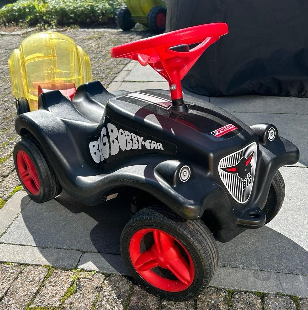 BIG Bobby-Car loopauto met aanhanger, Ophalen, Gebruikt, Loopvoertuig
