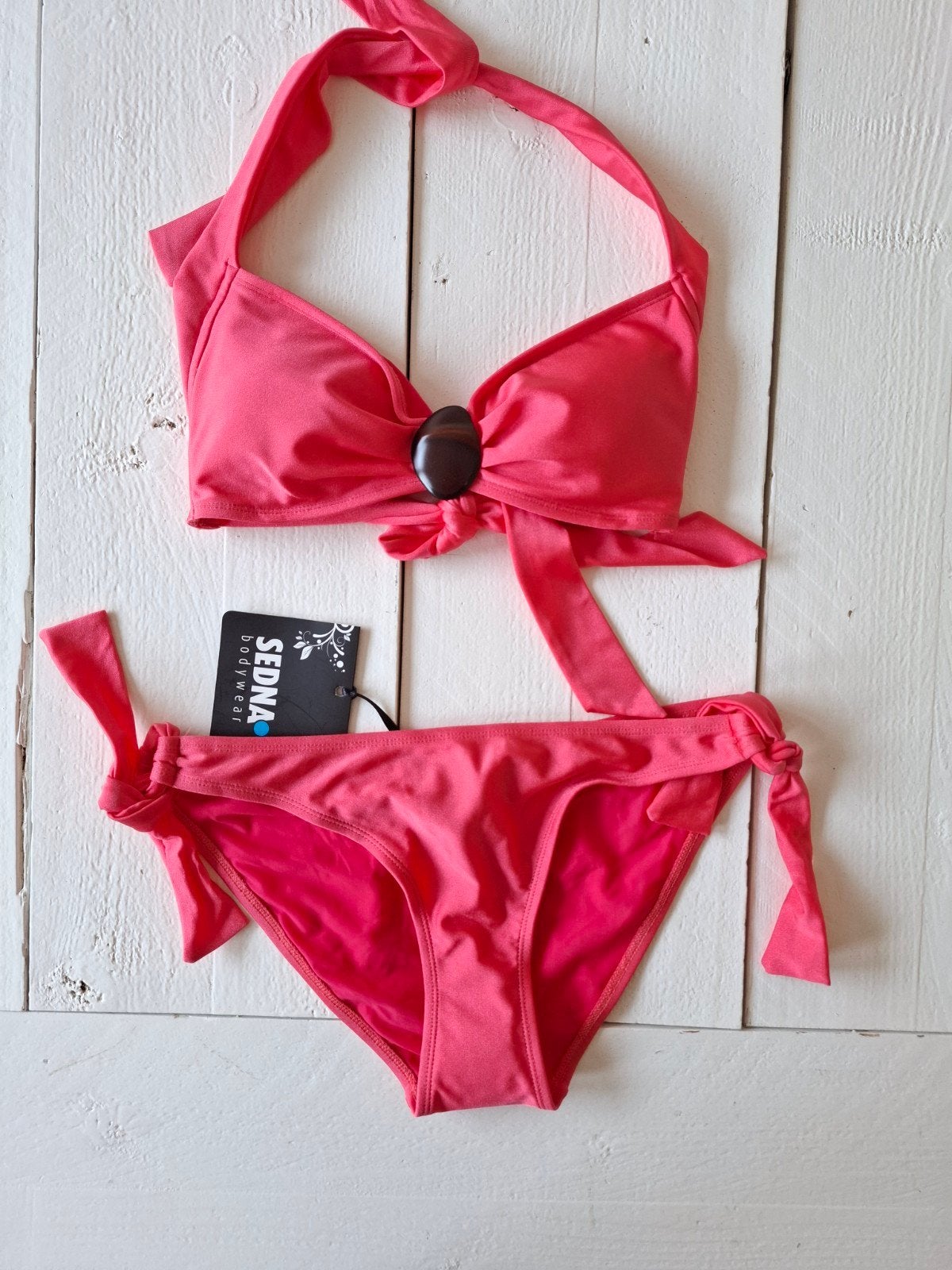 Sedna Halter Bikini Fuchsia Roze Maat 36 Nieuw met Kaartje, Nieuw, Ophalen of Verzenden, Roze, Bikini