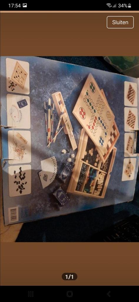 Grote Spellenverzameling: Bordspellen, Kaartspellen & Meer, Vijf spelers of meer, Ophalen of Verzenden, Gebruikt
