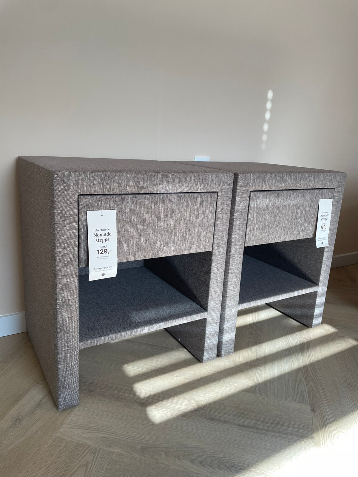 Goossens nachtkastjes, Ophalen, Nieuw, 45 tot 65 cm, 55 tot 70 cm