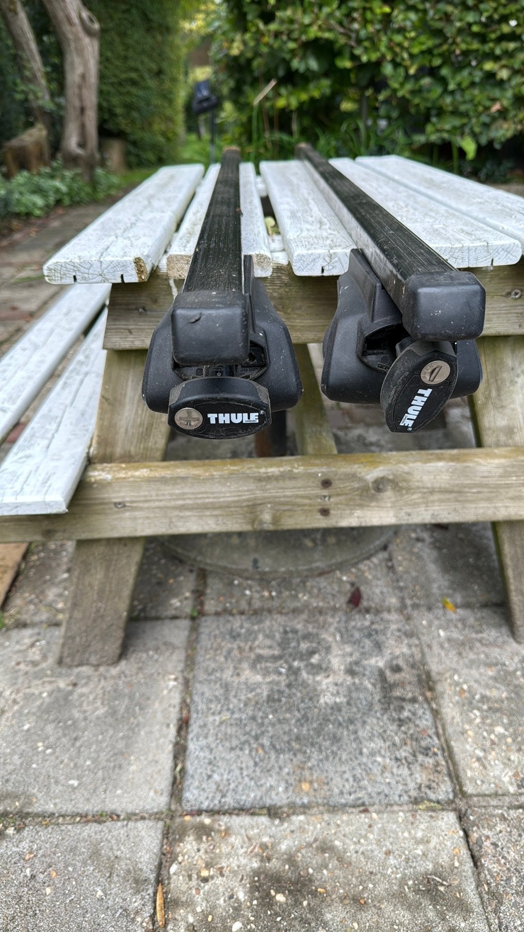 Te koop: Thule dakdragers, Auto diversen, Ophalen, Zo goed als nieuw