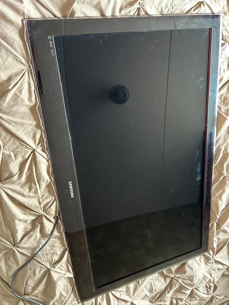 Samsung 46 inch TV – Full HD – goed werkend, Ophalen, 50 Hz, Zo goed als nieuw, Samsung