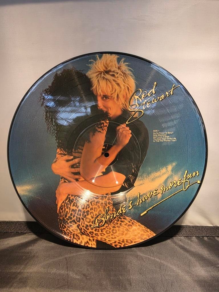 Rod Stewart - Blondes Have More Fun Picture Disc LP, Cd's en Dvd's, Ophalen of Verzenden, Picture disc, 12 inch, 1970 - 1979