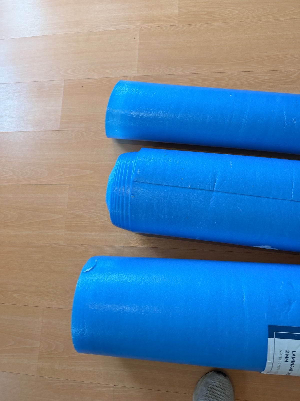 Basicblue Laminaat Ondervloer 2mm - 45 m², Nieuw, Ophalen of Verzenden, 10 m² of meer, Kunststof