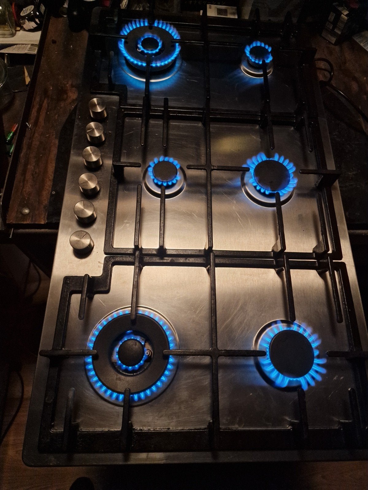 Bosch Gaskookplaat op Butaan Propaan Gasfles, Ophalen of Verzenden, Zo goed als nieuw, Inbouw, Gas