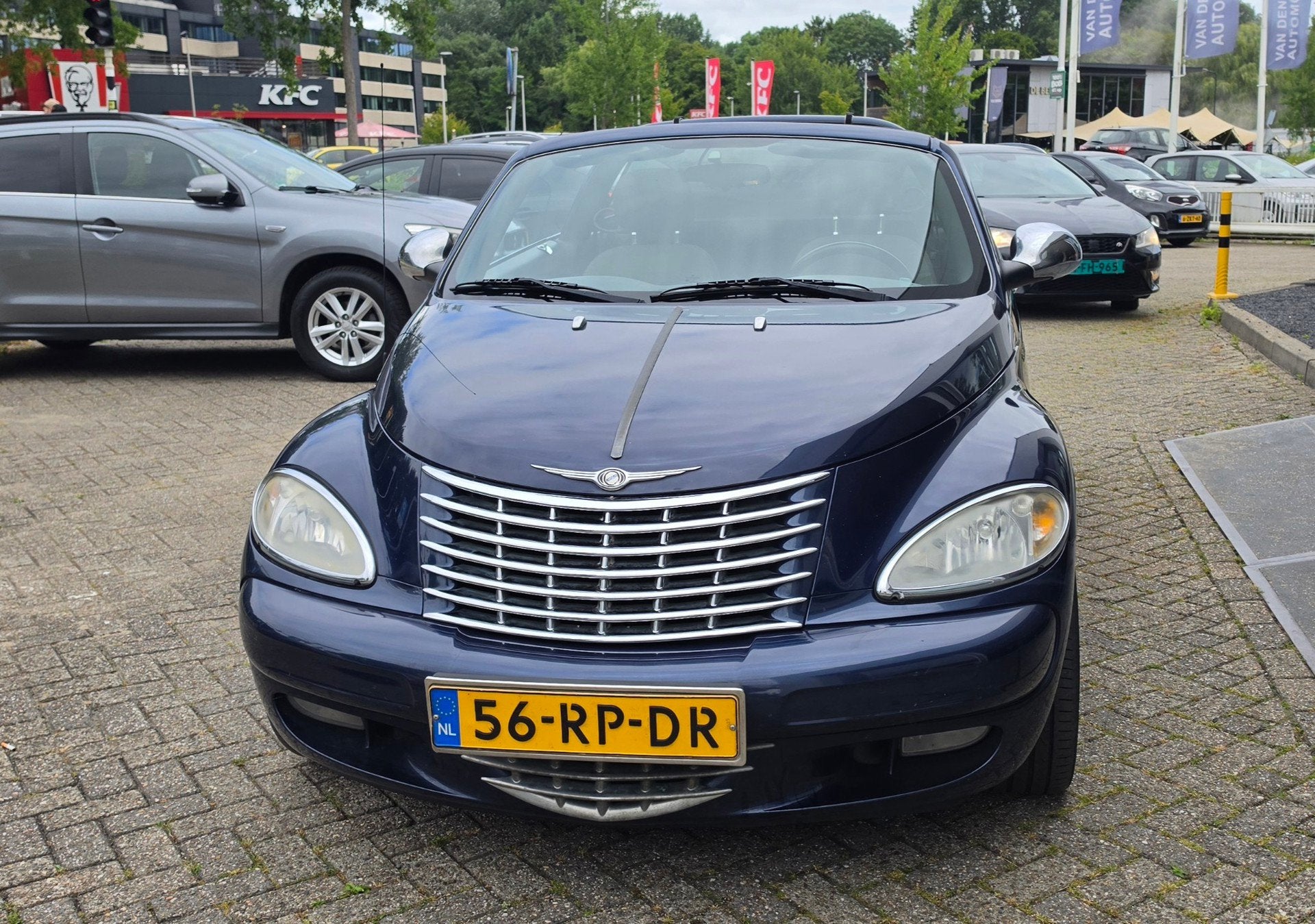 Chrysler PT Cruiser Cabrio 2.4i Limited inruil koopje Stuurb, Auto's, Chrysler, Voorwielaandrijving, Gebruikt, Cabriolet, Handgeschakeld