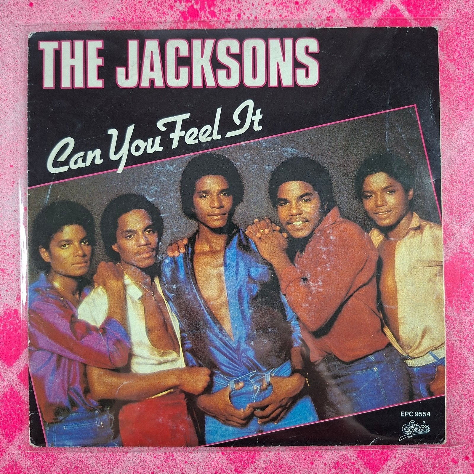 The Jacksons Can you feel it single.                  Star45, Gebruikt, 7 inch, Ophalen of Verzenden, Single
