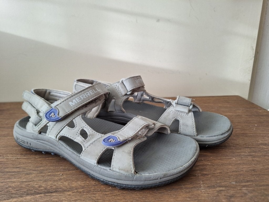 Sandalen maat 37, Ophalen of Verzenden, Gedragen, Sandalen of Muiltjes