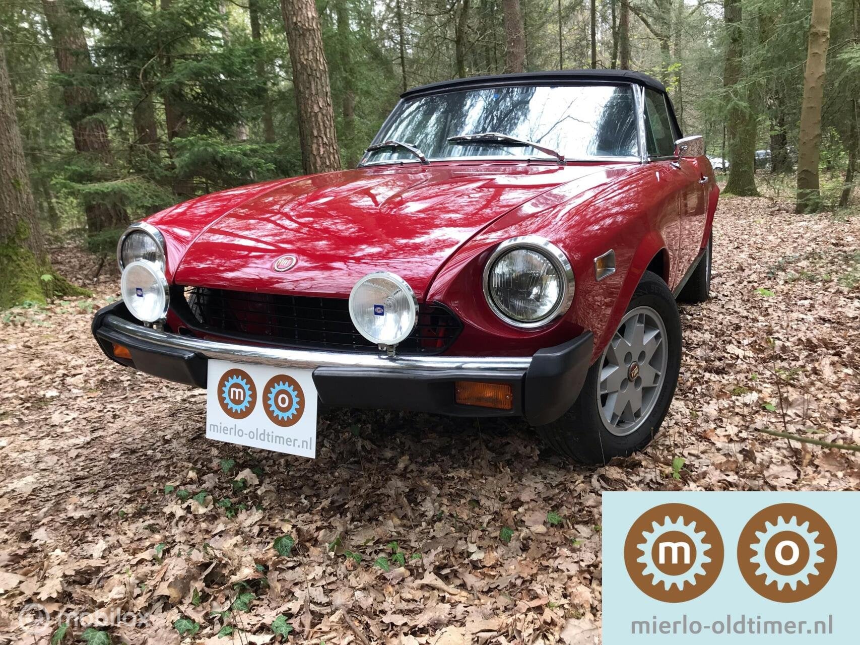 Fiat 124 Sport Spider 1800, Achterwielaandrijving, Gebruikt, 4 cilinders, Cabriolet