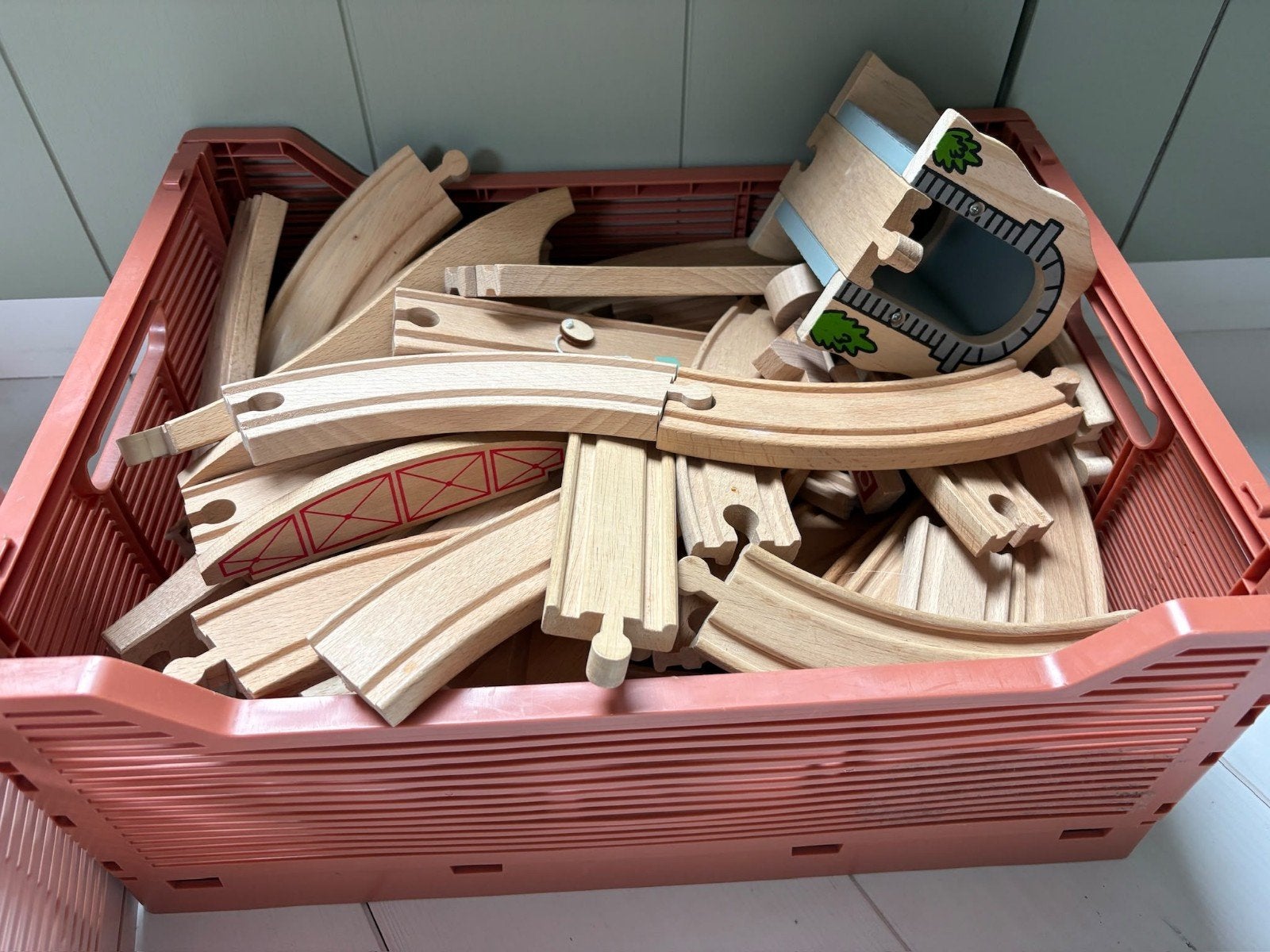 Grote Brio Treinset met veel accessoires en treinen, Ophalen of Verzenden, Gebruikt, Jongen of Meisje