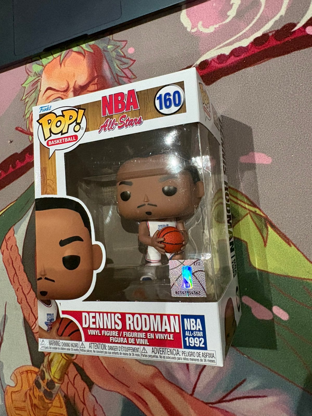 Funko Pop! NBA #160 Dennis Rodman – All-Star Detroit Pistons, Funko Europe, Ophalen of Verzenden, Zo goed als nieuw, 4th floor, 1 Queen Caroline St, London W6 9YN, Verenigd Koninkrijk