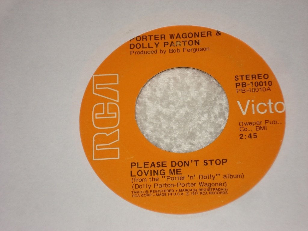 Dolly Parton     Please Dont Stop Loving me   Usa Orgineel, Originele persing, Ophalen of Verzenden, Zo goed als nieuw, Country en Western