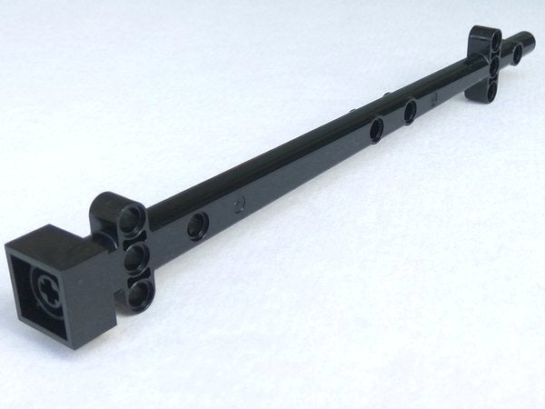 Lego Black Boat, Mast 2 x 2 x 20 with Holes and Axle Hole, Gebruikt, Overige thema's, Lego, Ophalen of Verzenden