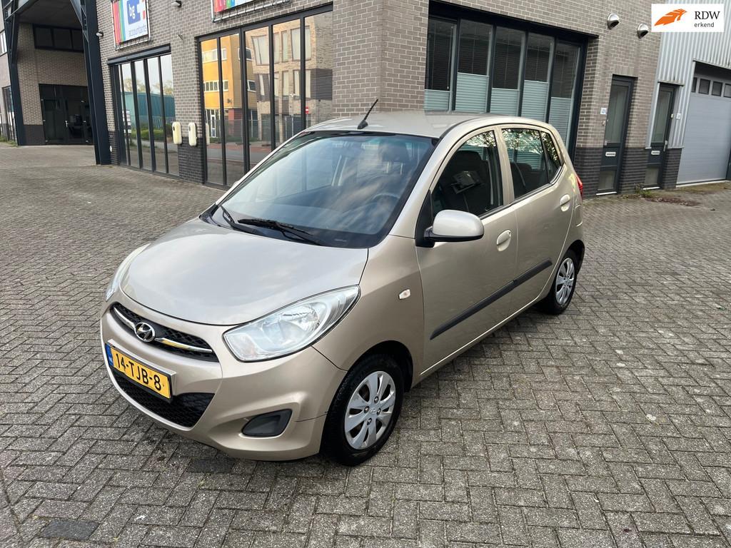 Hyundai I10 1.1 i-Drive Cool! AIRCO! NW DISTRIBUTIE!, Auto's, Hyundai, Euro 5, Stof, Gebruikt, 4 cilinders