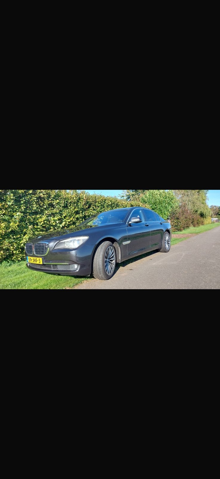 BMW 7-Serie 3.0 I 740 AUT 2009 Grijs, Automaat, Achterwielaandrijving, 120 €/maand, Bedrijf