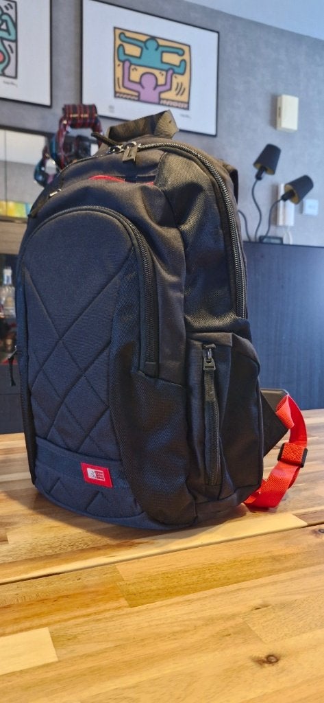 CASE LOGIC DLBP-114 Rugzak 14" Zwart, Ophalen of Verzenden, Zo goed als nieuw, Tabletvak, Case Logic