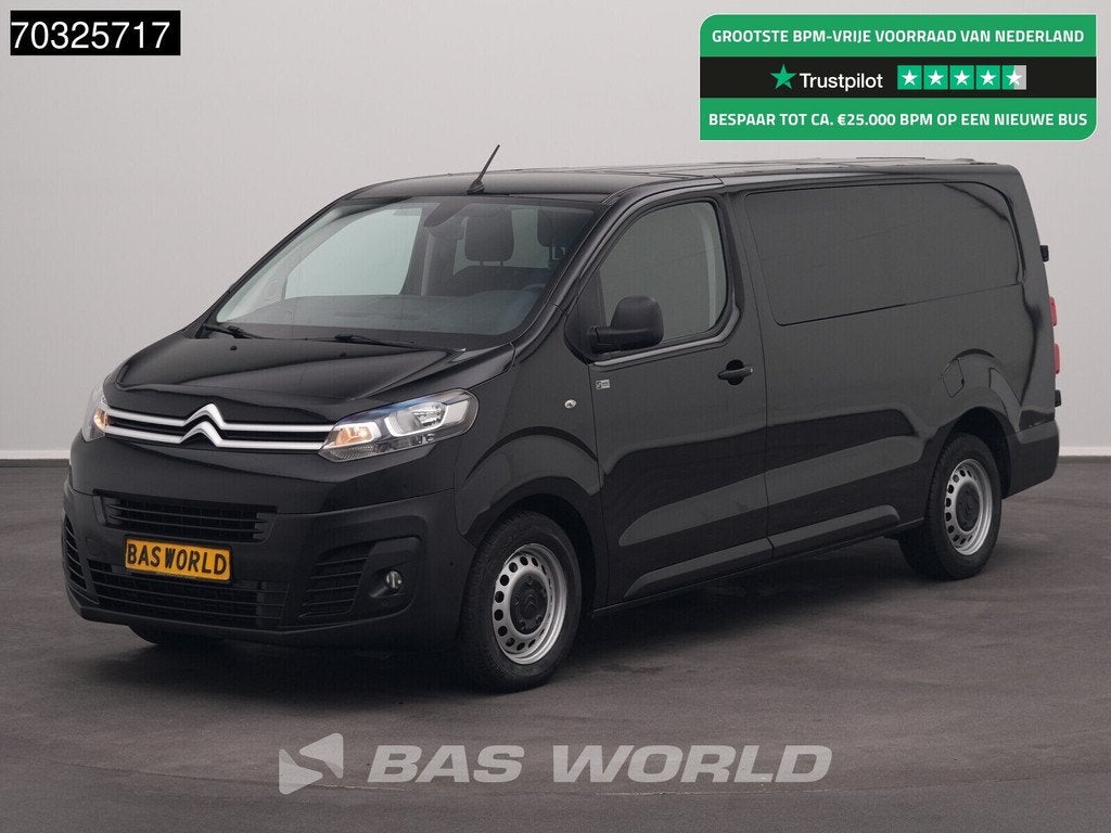 Citroën Jumpy 177pk Automaat L3H1 Navi Airco Cruise Camera, Automaat, Stof, Gebruikt, Euro 6