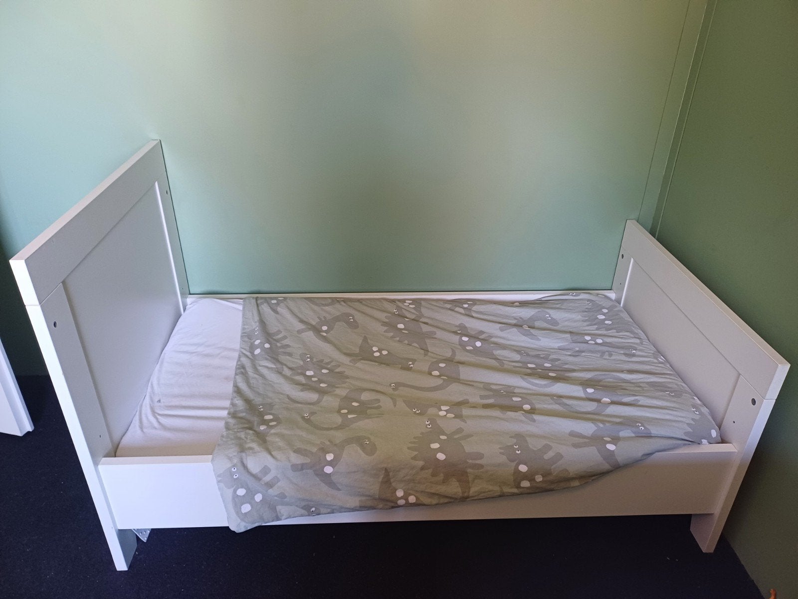 Peuterbed Juniorbed Rio 70x140 zeer compleet!, Gebruikt, 70 tot 85 cm, 140 tot 160 cm, Ophalen