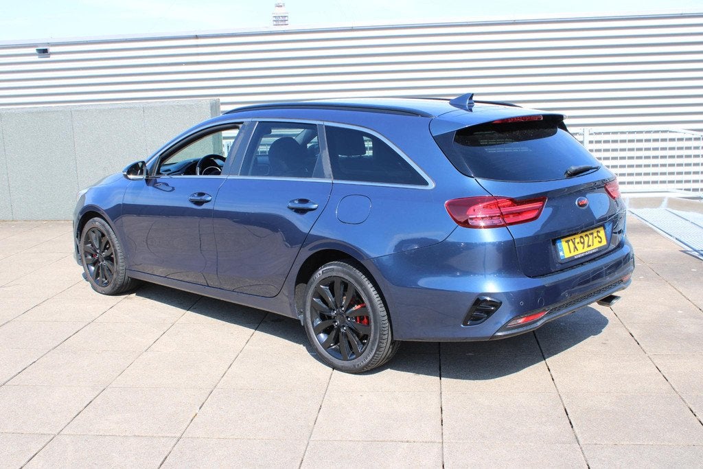 Kia Ceed Sportswagon 1.4 T-GDi DynamicPlusLine Stuurverwarmi, Auto's, Kia, Voorwielaandrijving, Euro 6, 4 cilinders, Blauw