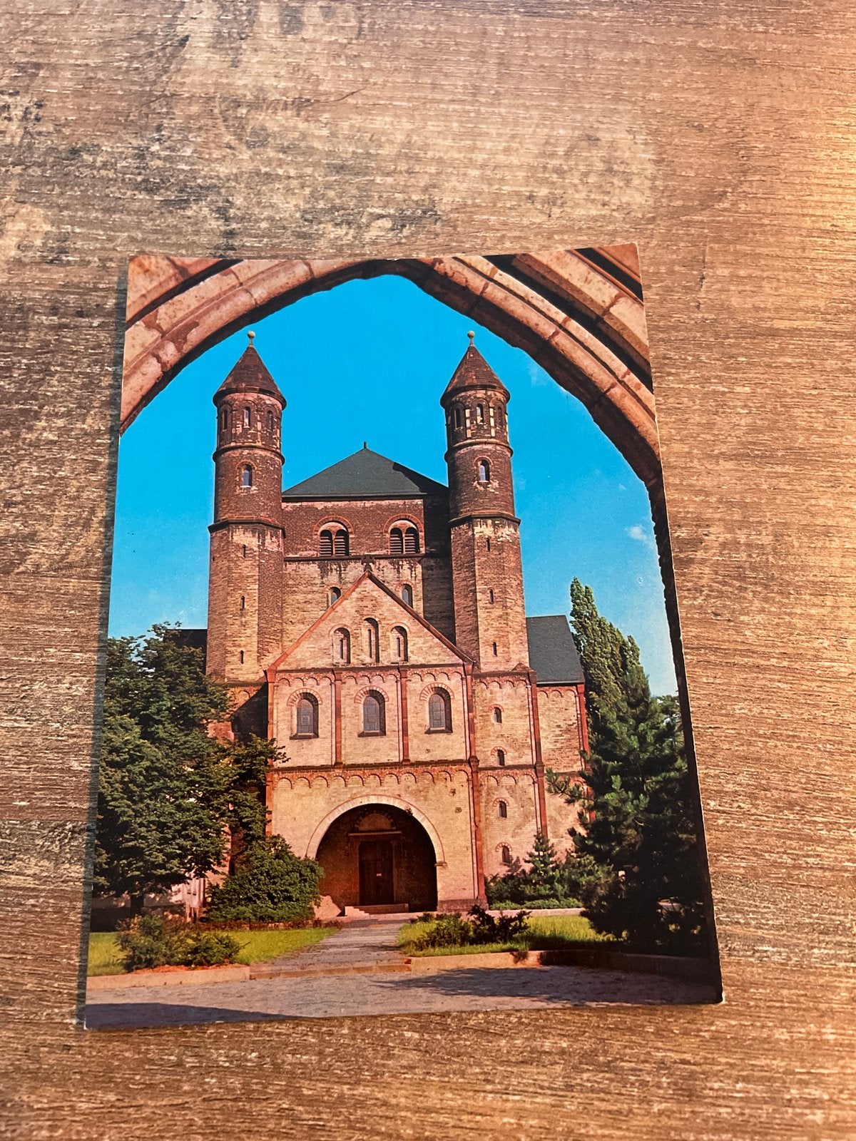 Ansichtkaart Keulen am Rhein - St. Pantaleon (500 geweiht), Verzamelen, Ophalen of Verzenden, 1960 tot 1980, Ongelopen, Duitsland