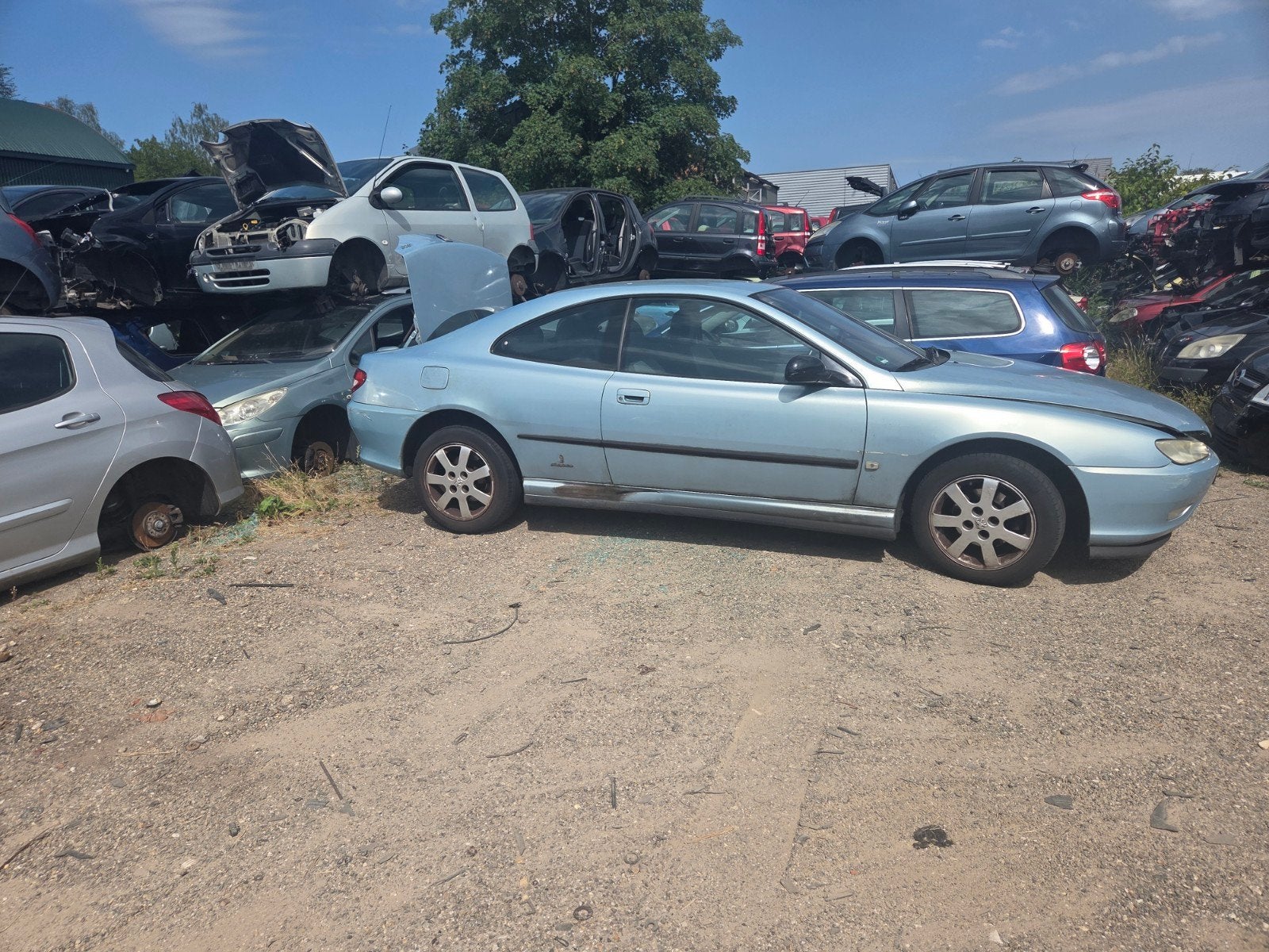 diversen onderdelen Peugeot 406 coupe, Ophalen, Gebruikt, Spatbord, Achter