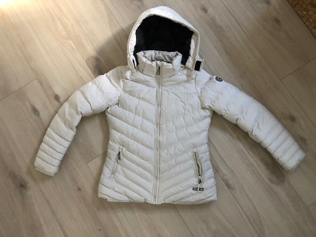 Cars dames winterjas, maat S gebroken wit, Overige kleuren, Ophalen of Verzenden, Zo goed als nieuw, Maat 36 (S)