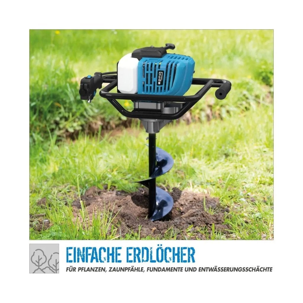 Gude GE 1450.1 2 PK Benzine grondboor incl. 3 boren!!, Tuin en Terras, Ophalen, Nieuw, Grondboor