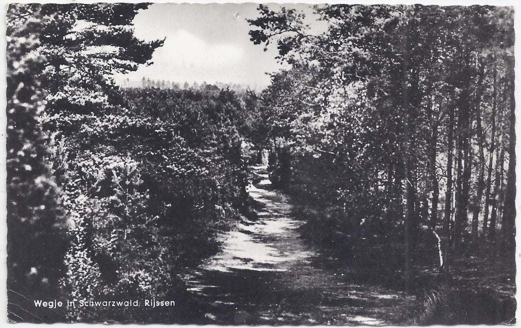 Rijssen Oude Gelopen Ansichtkaart ( B1493 ), Ophalen of Verzenden, 1920 tot 1940, Gelopen