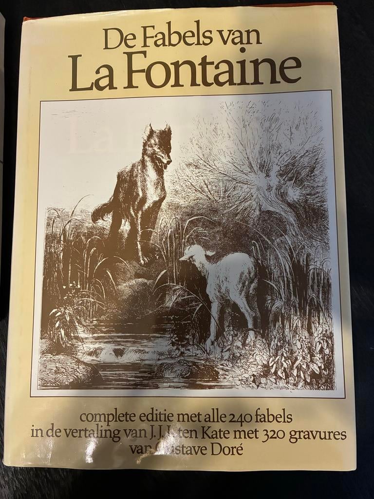 La Fontaine Fabels - J.J.L. ten Kate, Gustave Doré, Ophalen of Verzenden, Gelezen