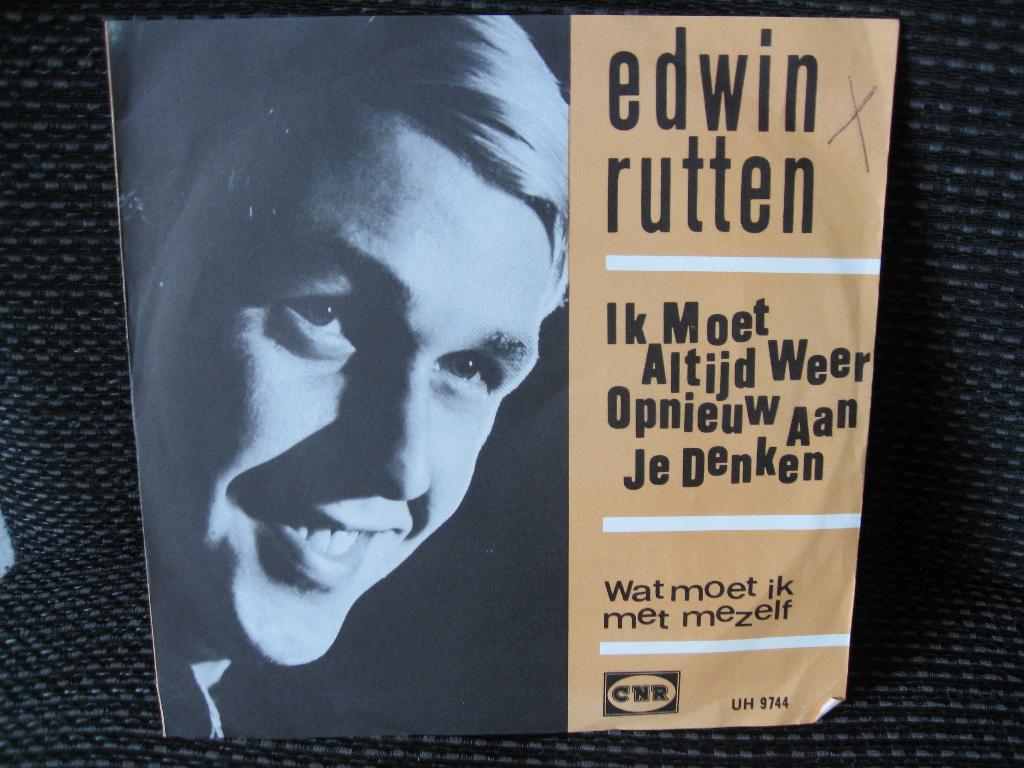 Edwin Rutten – Ik Moet Altijd Weer Opnieuw Aan Je Denken, Ophalen of Verzenden, Gebruikt, Pop, Single