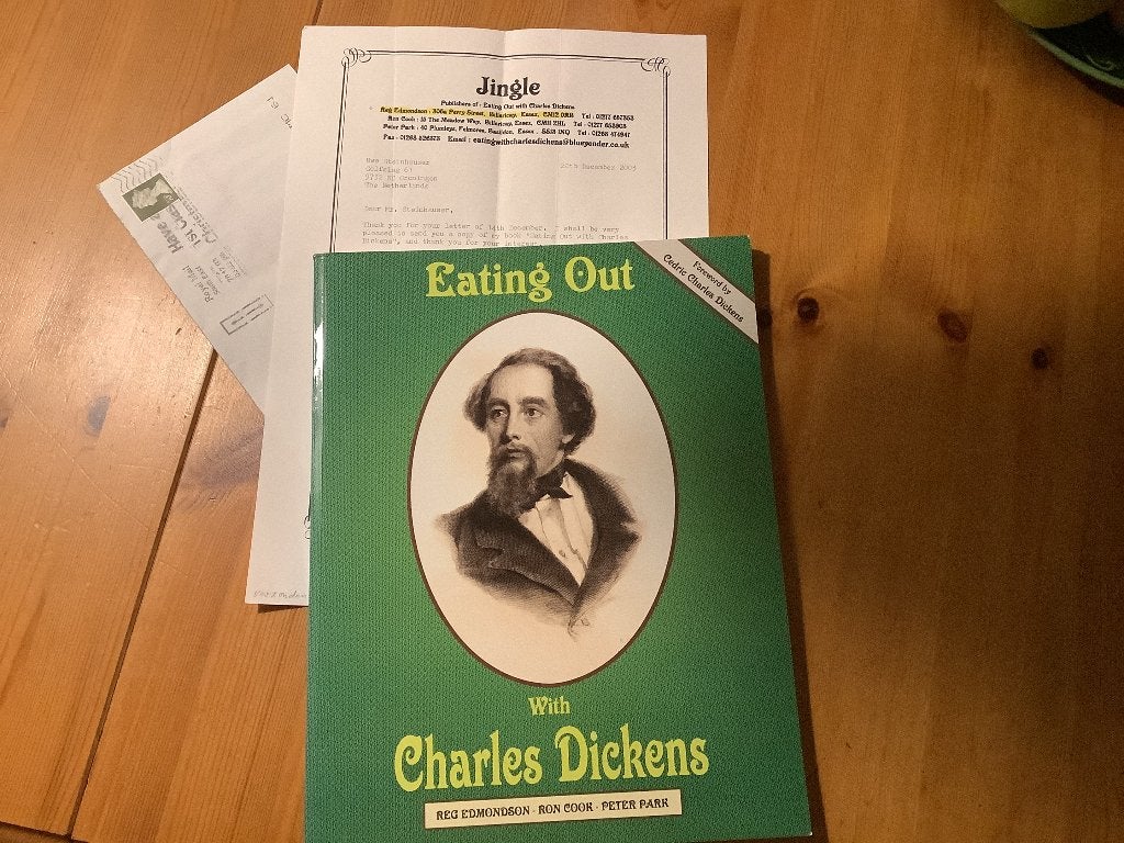 Charles Dickens/Eating out/Reg Edmondson, Boeken, Ophalen of Verzenden, Zo goed als nieuw, Edmondson/Dickens