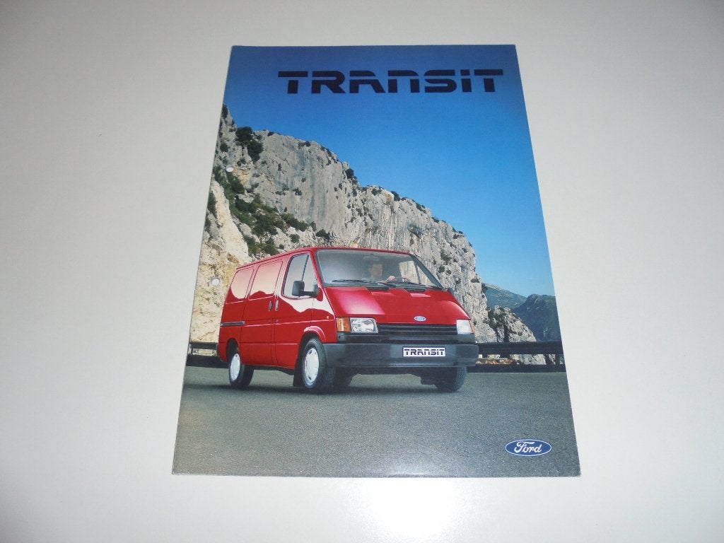 brochure Ford Transit  1987, Ophalen of Verzenden, Zo goed als nieuw, Ford