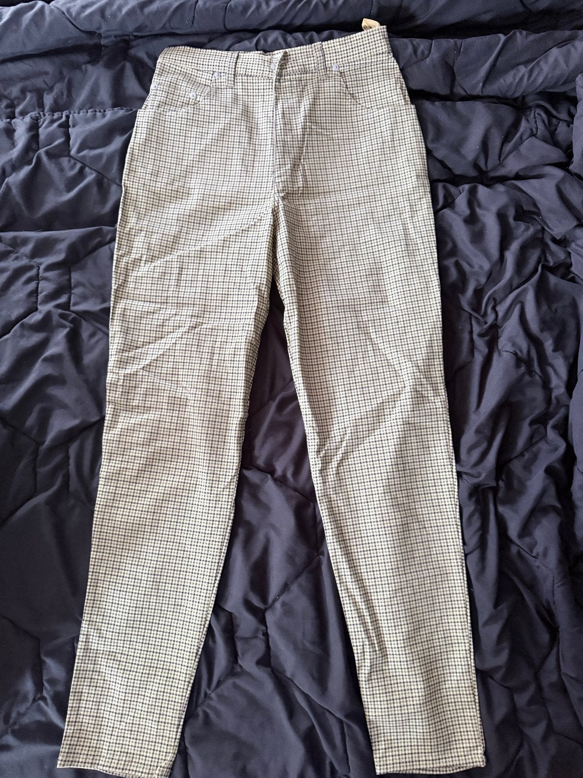 FITT Miss Etam geruite broek maat 44, Maat 42/44 (L), Zo goed als nieuw, Lang, Meerkleurig