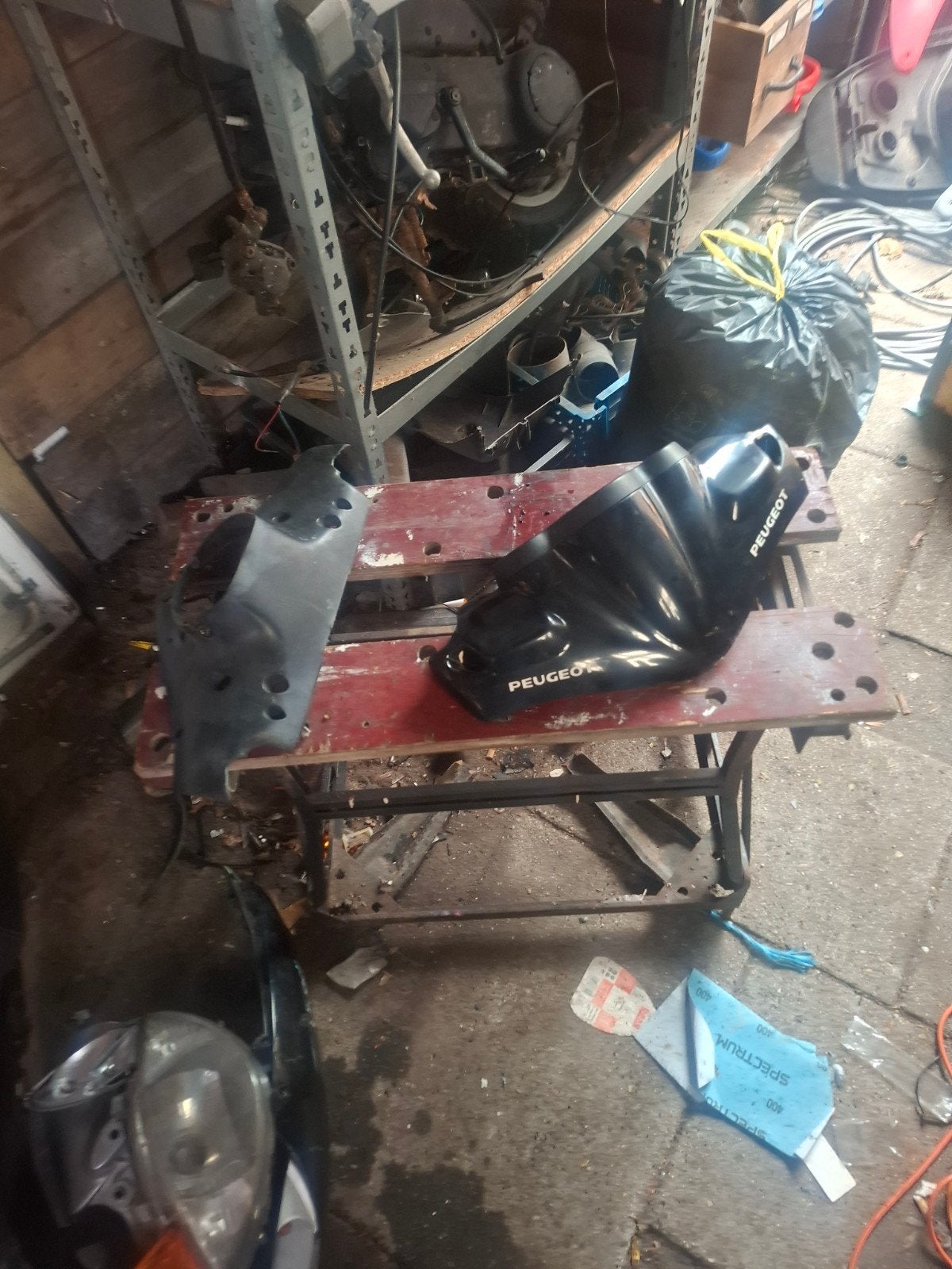 Peugeot speedfight dashboard zwart, Ophalen, Peugeot