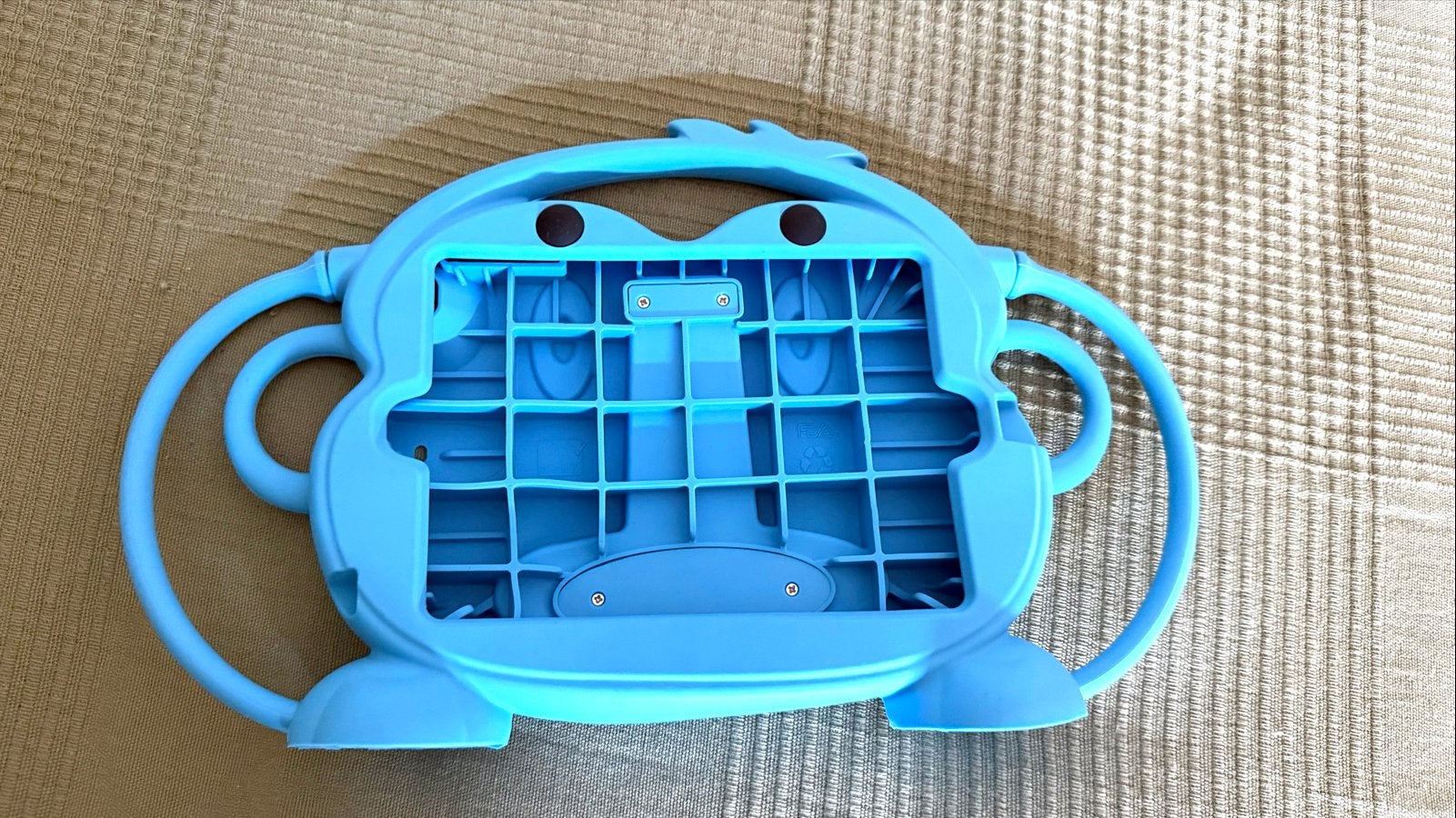 Leuke blauwe hoes voor iPad mini (kinderhoes)