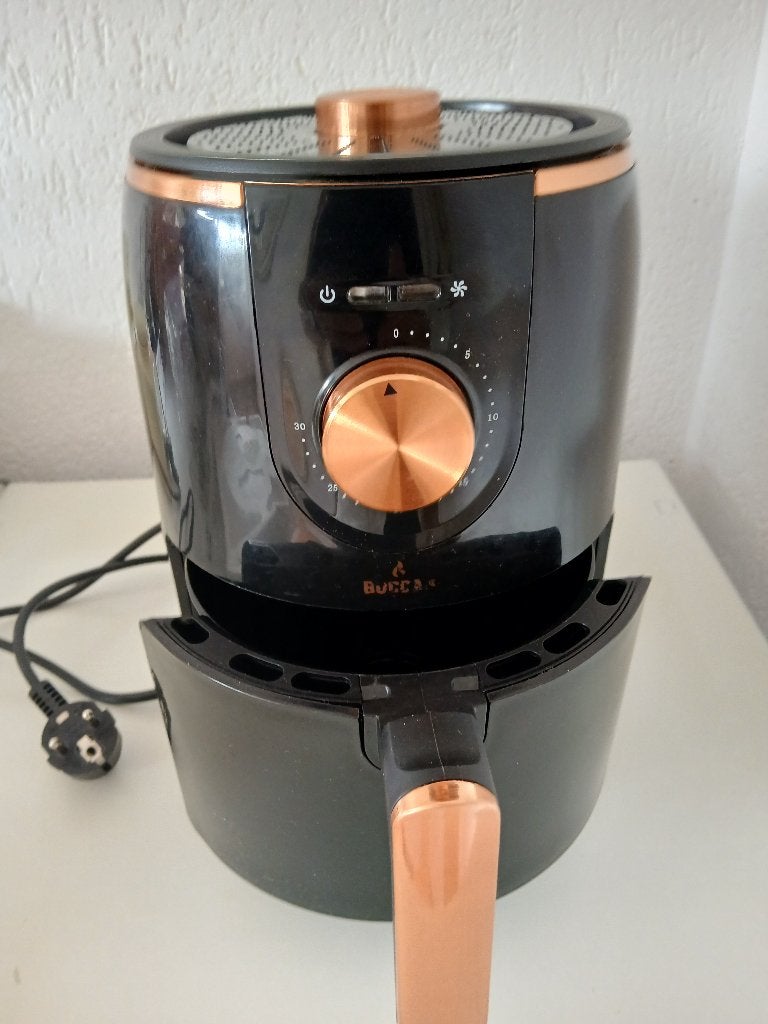 Foto 5 van Nieuwe Buccan Reliance Airfryer Rose Gold Edition 1.6L