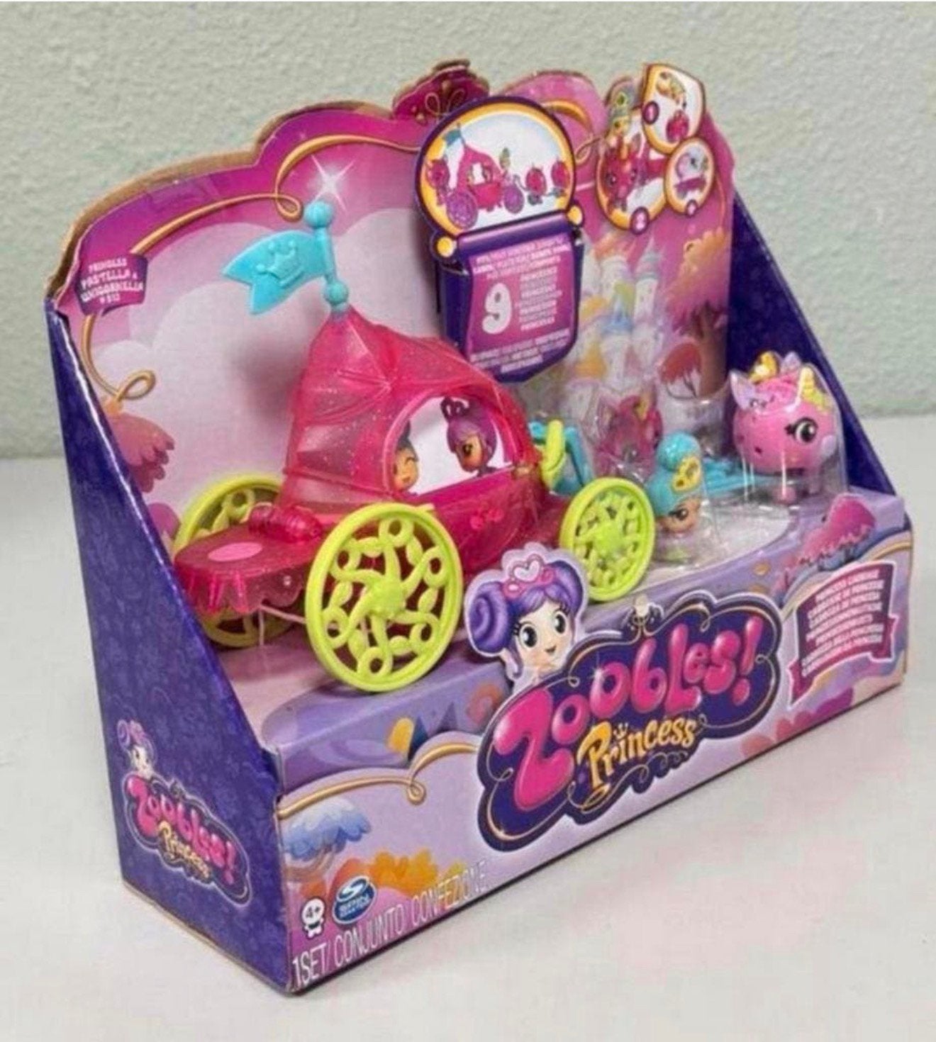 Nieuw, Zoobles Princess Koets Prinsessen - Magische koets, Kinderen en Baby's, Overige typen, Nieuw, Ophalen of Verzenden, H