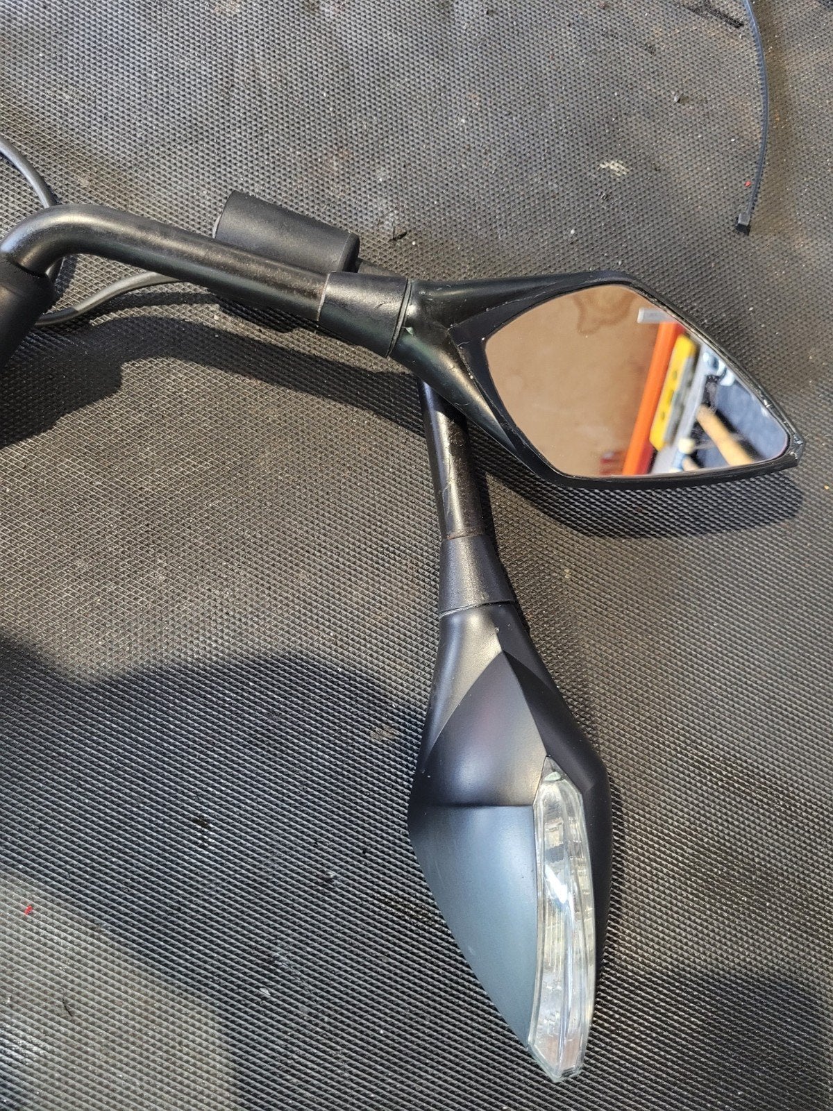 Set nette barracuda spiegel met knippers, Ophalen of Verzenden