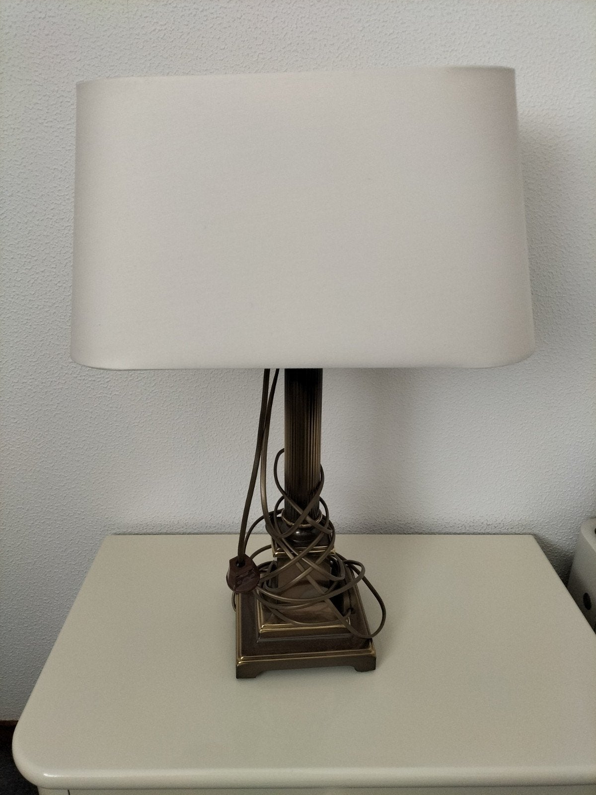 lamp, Ophalen, Zo goed als nieuw, Kunststof, Klassiek