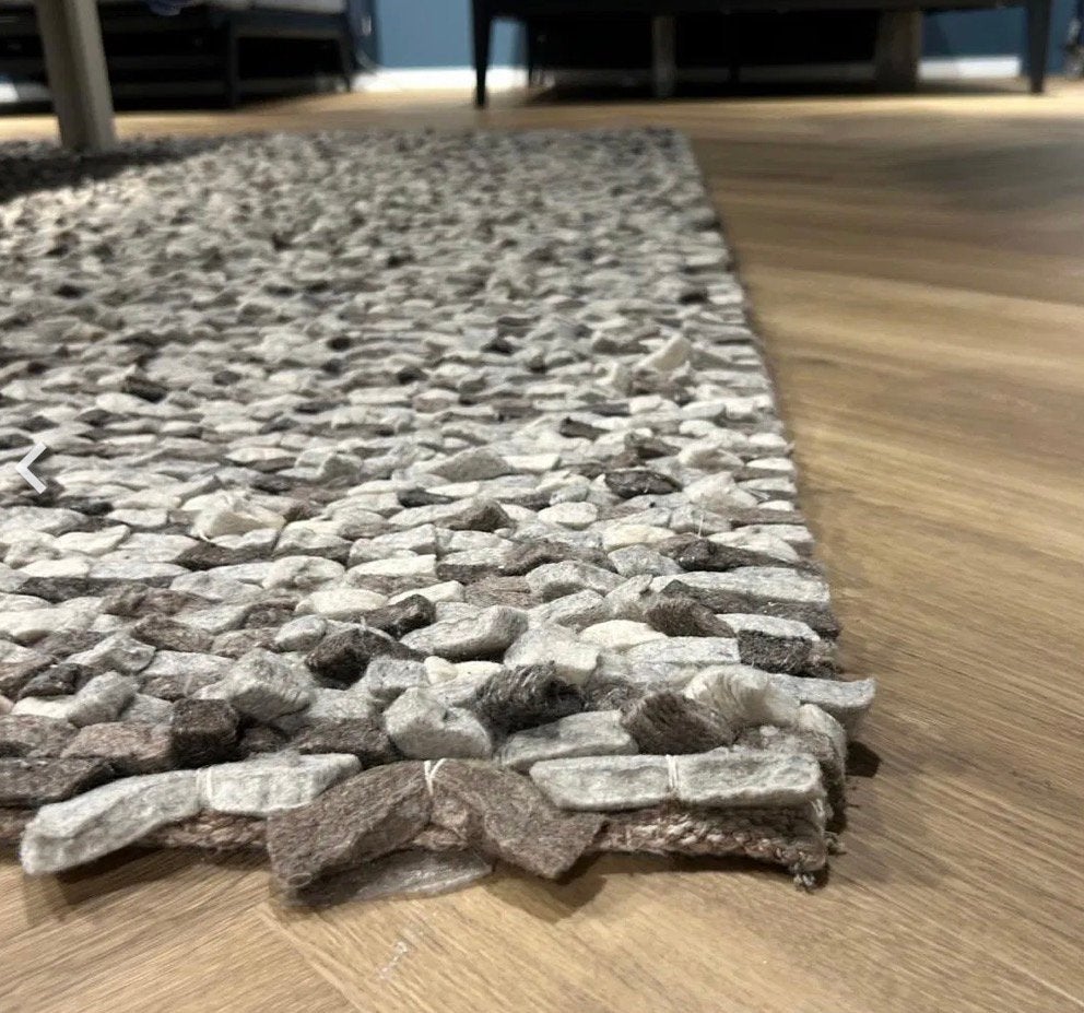 Brinker Carpets Rocks Vloerkleed - Handgeweven India, Ophalen, Gebruikt, 200 cm of meer, 200 cm of meer